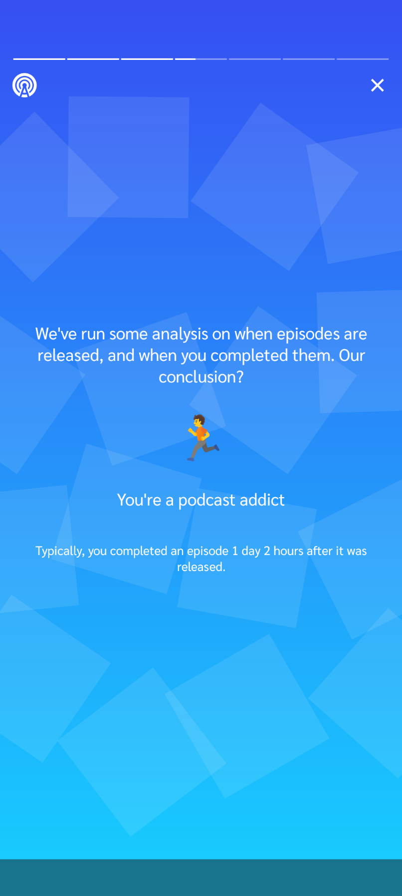 I guess I’m an addict if they say so?